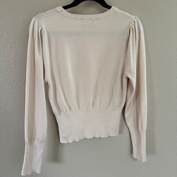 Fashion Nova Cream Sweater Size X-Large - Picture 4 of 8